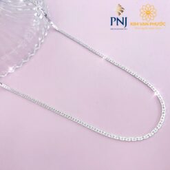 DÂY CHUYỀN VÀNG TRẮNG 10K PNJ