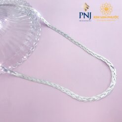DÂY CHUYỀN VÀNG TRẮNG 10K PNJ