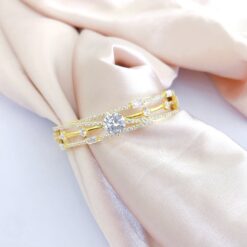 VÒNG TAY NỮ VÀNG 14K(610)