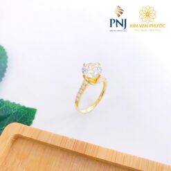 Nhẫn nữ PNJ vàng 610