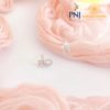 BÔNG TAI VÀNG TRẮNG PNJ 10K ĐÍNH ĐÁ