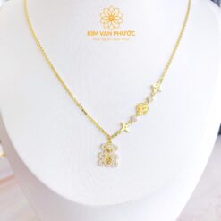 DÂY CHUYỀN LIỀN MẶT VÀNG 14K(610)