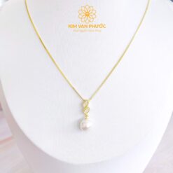 DÂY CHUYỀN LIỀN MẶT VÀNG 14K(610)