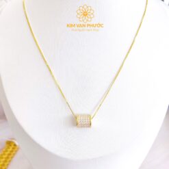 DÂY CHUYỀN LIỀN MẶT VÀNG 14K(610)