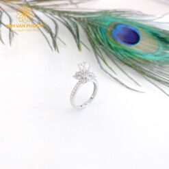 NHẪN NỮ VÀNG TRẮNG 10K ( 41.6 )