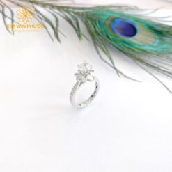 NHẪN NỮ VÀNG TRẮNG 10K ( 41.6 )