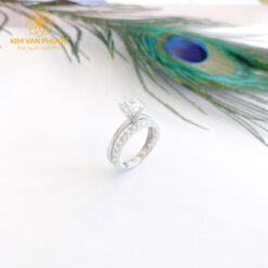 NHẪN NỮ VÀNG TRẮNG 10K ( 41.6 )