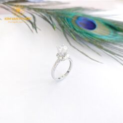 NHẪN NỮ VÀNG TRẮNG 10K ( 41.6 )