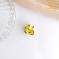 Charm thần tài vàng 24k