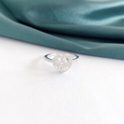 NHẪN NỮ TRÁI TIM VÀNG CN Ý 750