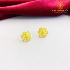 Bông tai vàng 980