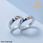 Nhẫn cưới Kim cương thiên nhiên