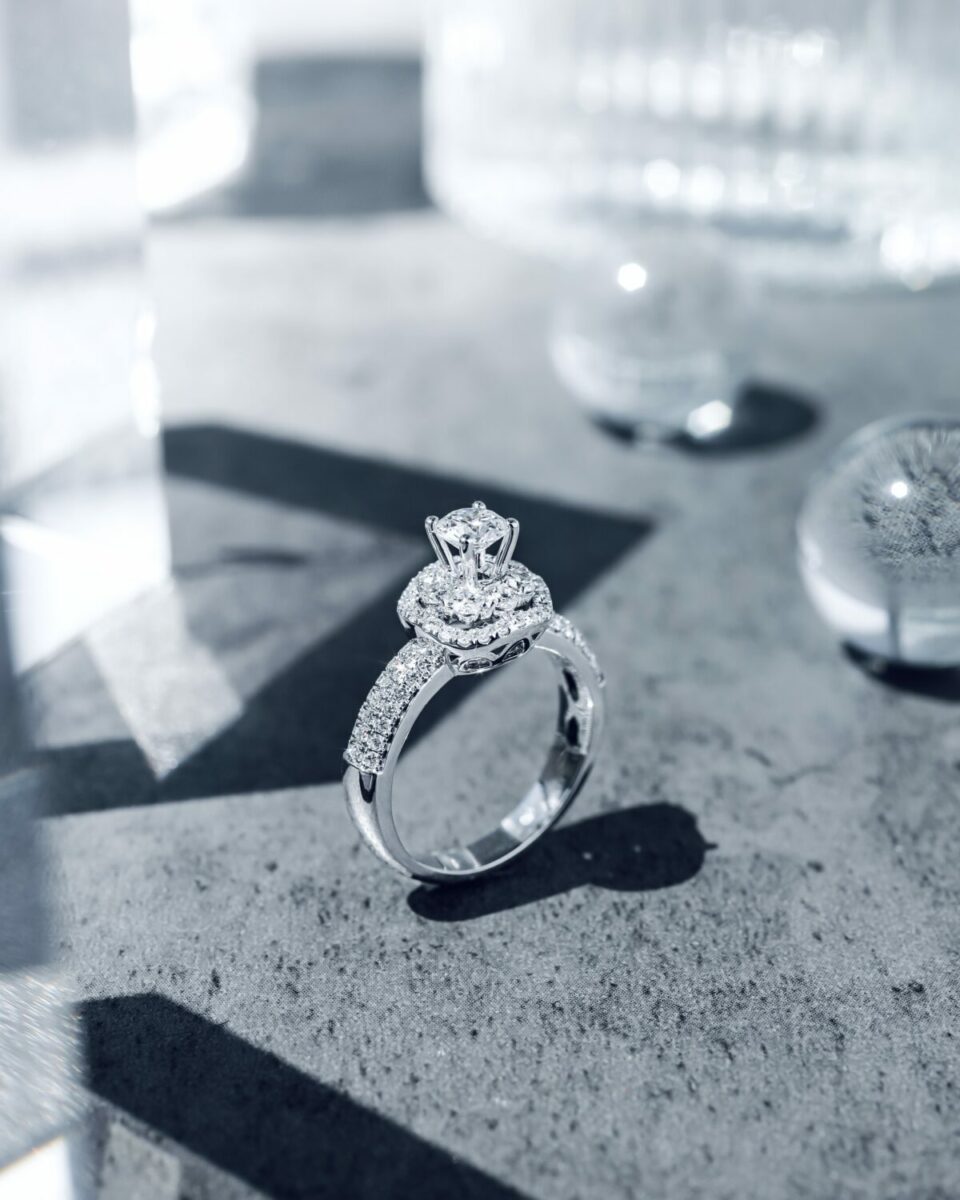 NHẪN KIM CƯƠNG THIÊN NHIÊN- CN ITALY 750