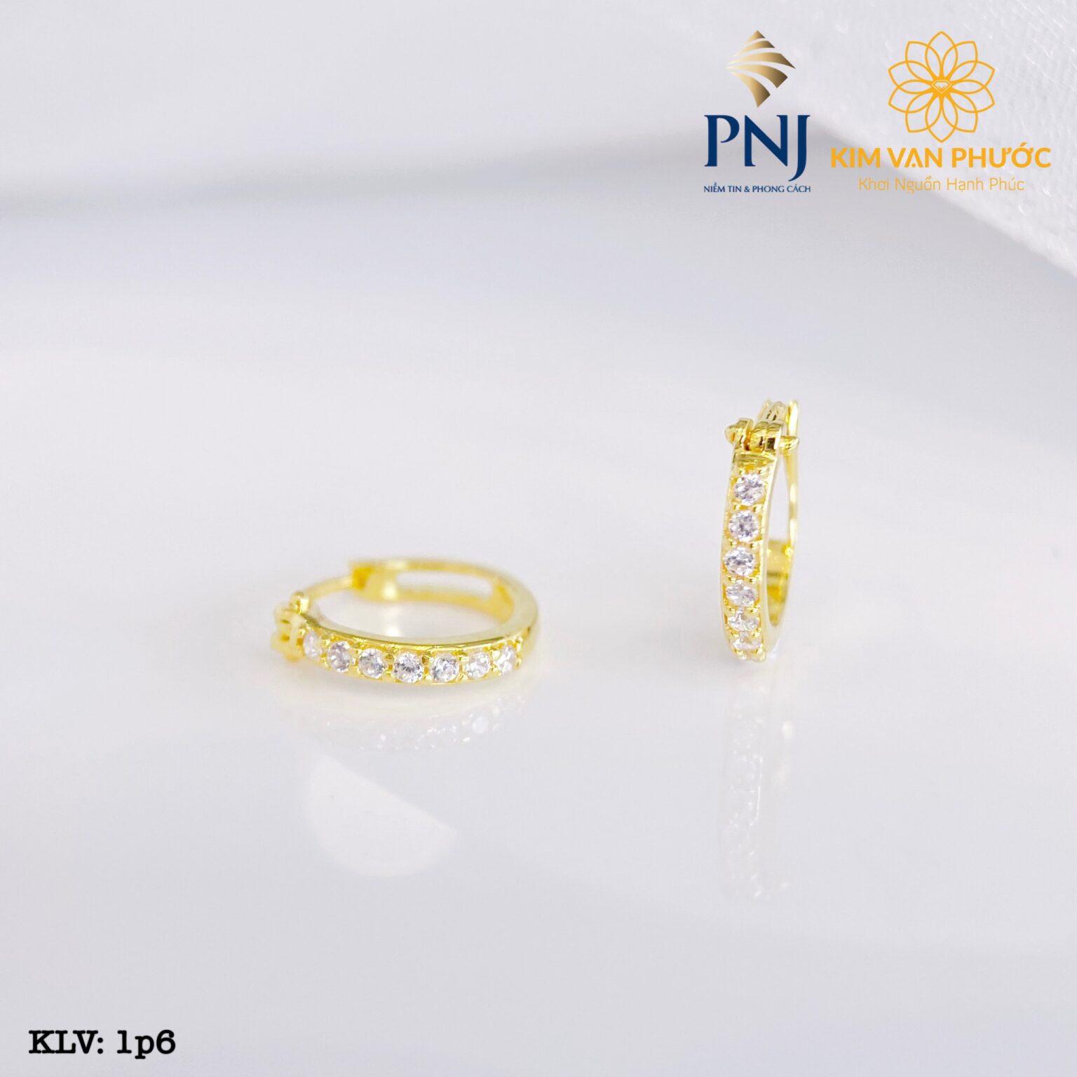 Tai Em BÔNG TAI EM BÉ PNJ- VÀNG 14K(610) - Kim Vạn Phước - Trang sức Vàng, Kim ...