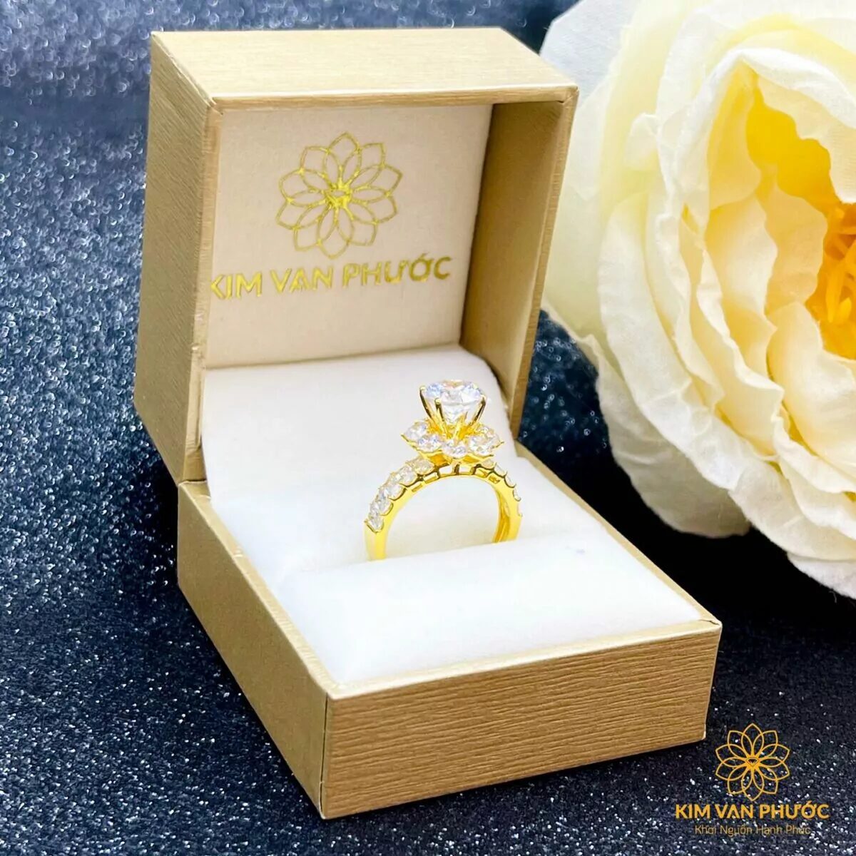 nhẫn nữ kim vạn phước