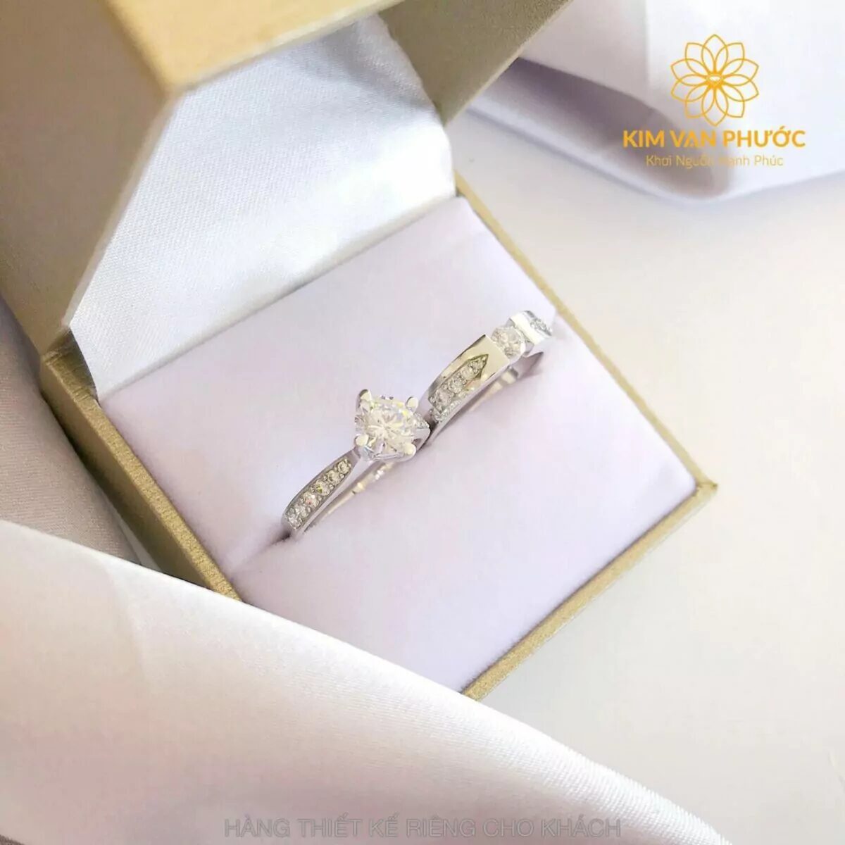 Nhẫn cưới tự thiết kế – Những điều mà bạn nên biết