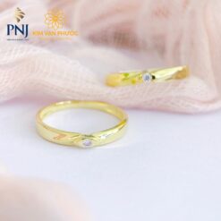 NHẪN CƯỚI PNJ 14K(610)