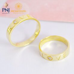 NHẪN CƯỚI PNJ 14K(610)