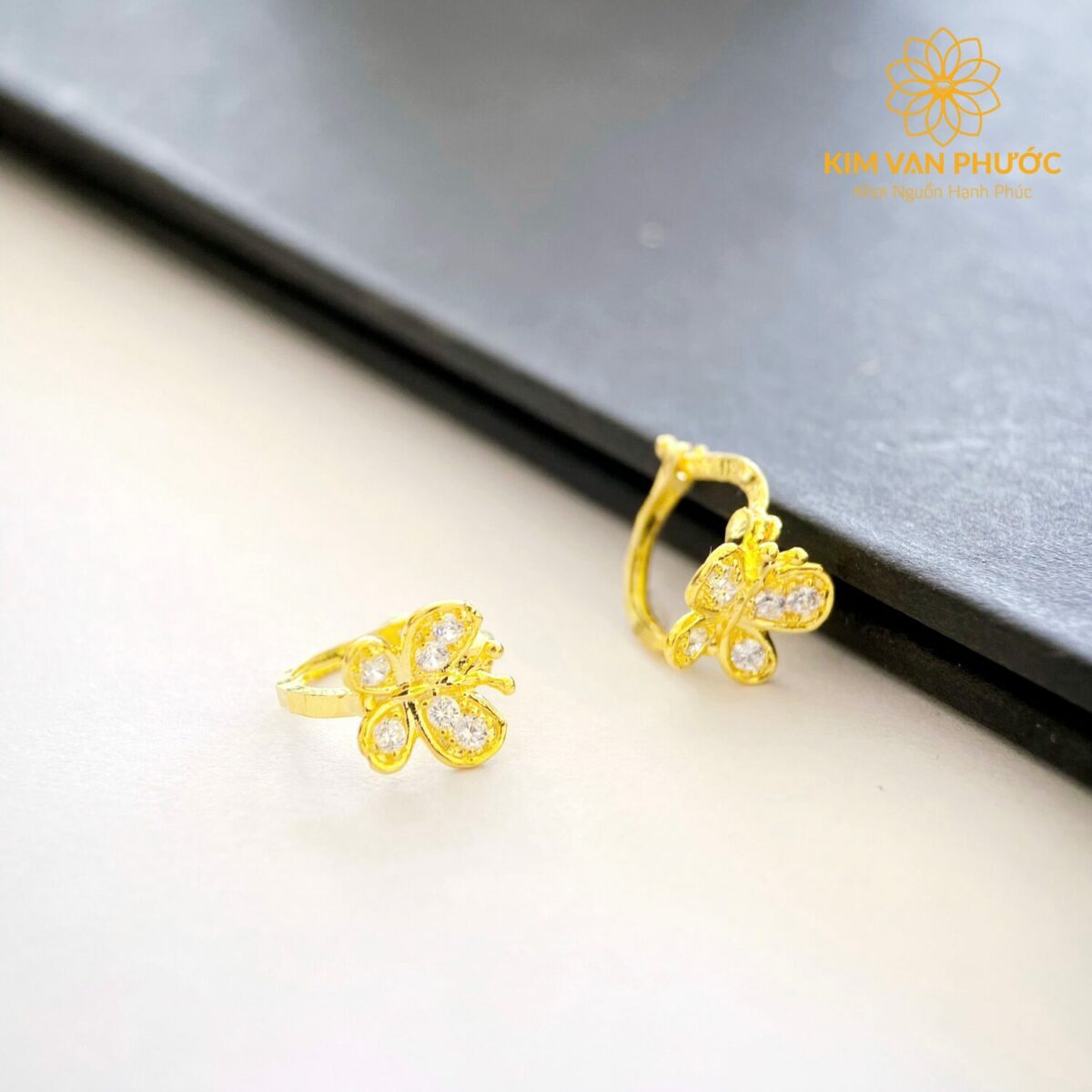 Tai Em BÔNG TAI EM BÉ VÀNG 14K(610) - Kim Vạn Phước - Trang sức Vàng, Kim ...