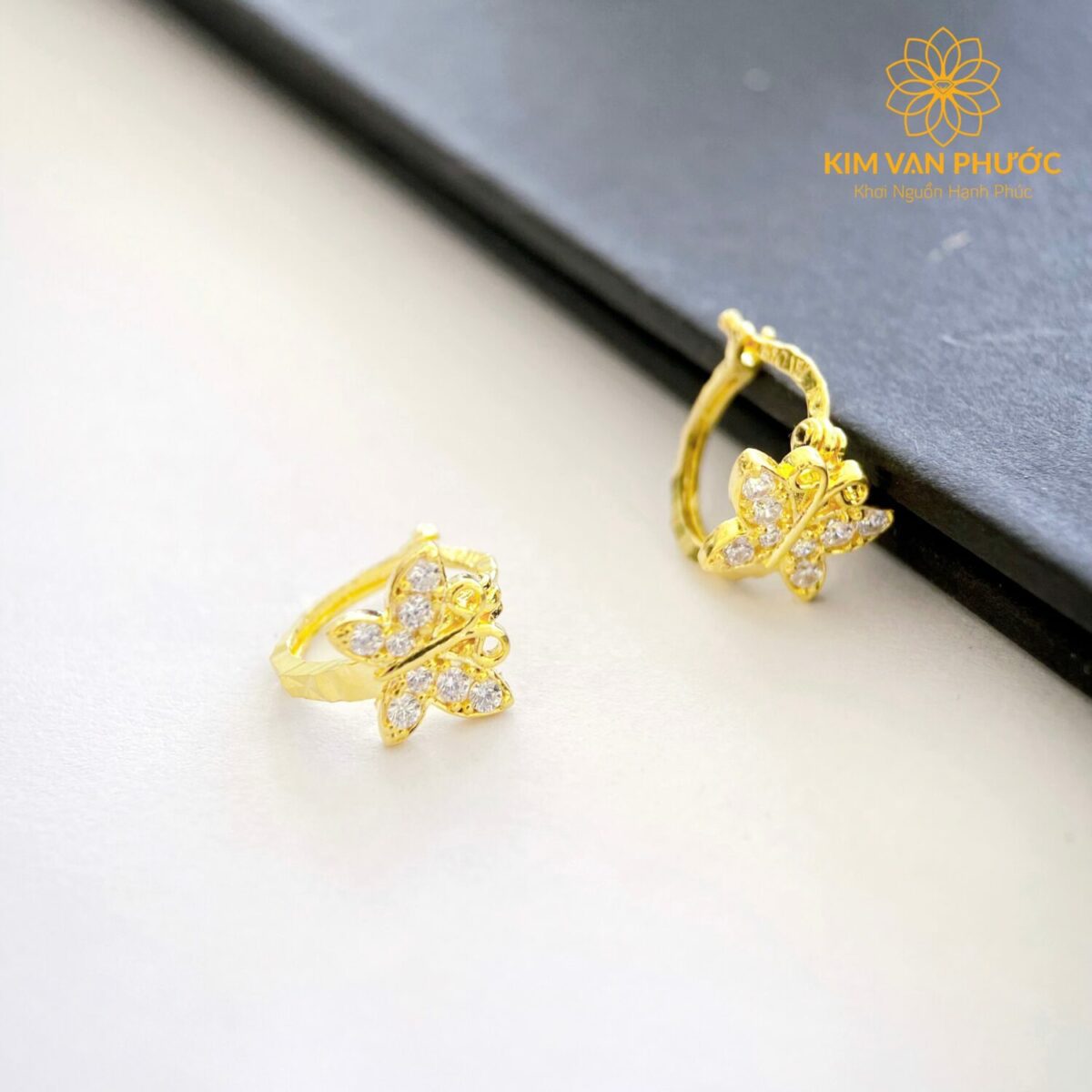 Tai Em BÔNG TAI EM BÉ VÀNG 14K(610) - Kim Vạn Phước - Trang sức Vàng, Kim ...