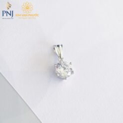 Mặt dây chuyền PNJ - Vàng trắng 10K(416)