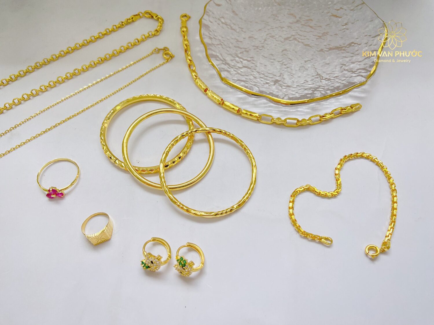 BÔNG TAI EM BÉ VÀNG 14K(610)