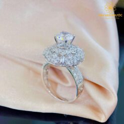 NHẪN NỮ VÀNG TRẮNG 10K (416) PNJ