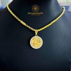 MẶT DÂY CHUYỀN VÀNG 14K(610)