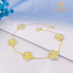 fLẮC NỮ VÀNG 14K (610)