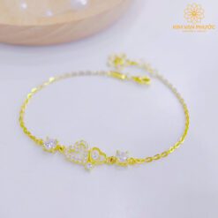 LẮC NỮ VÀNG 14K (610)