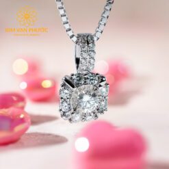 MẶT DÂY CHUYỀN KIM CƯƠNG THIÊN NHIÊN