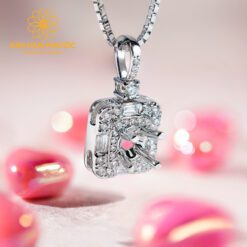 MẶT DÂY CHUYỀN KIM CƯƠNG THIÊN NHIÊN