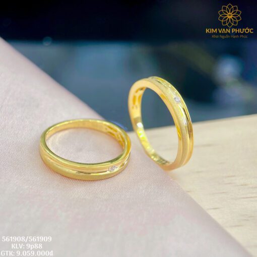 NHẪN CƯỚI PNJ 14K(610)