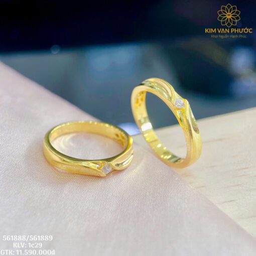 NHẪN CƯỚI PNJ 14K(610)
