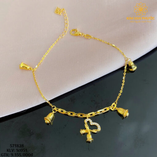 LẮC TAY NỮ VÀNG 14K(610)