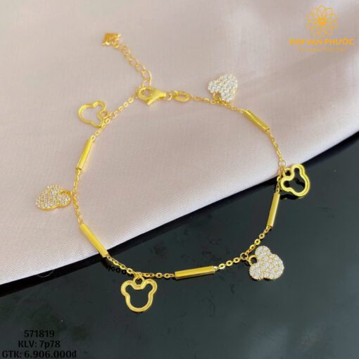 LẮC TAY NỮ VÀNG 14K(610)