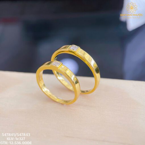 NHẪN CƯỚI PNJ 14K(610)