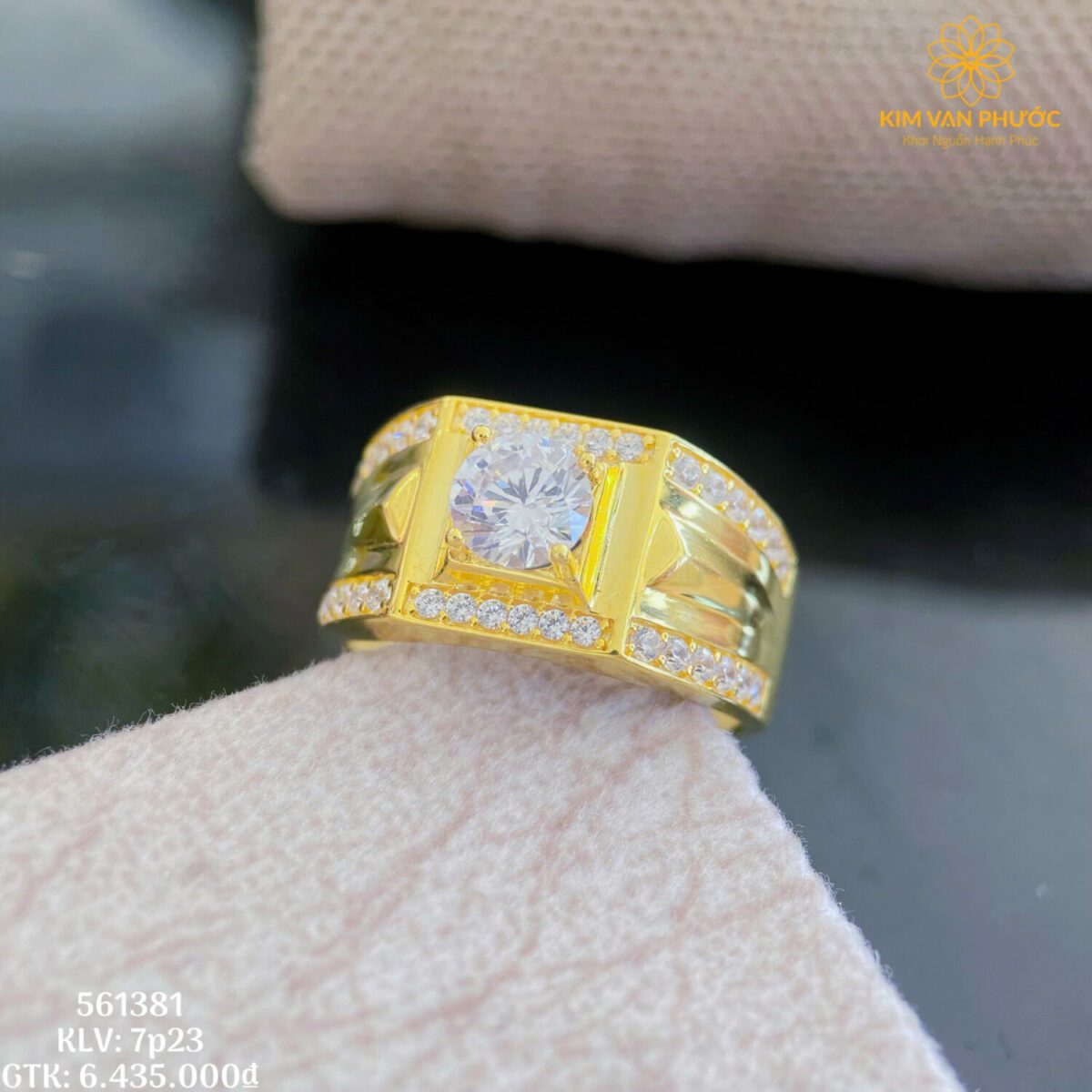 Nhẫn nam vàng 610