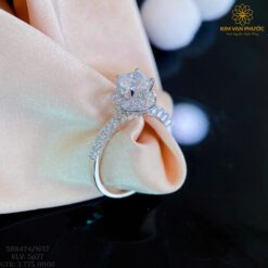 NHẪN NỮ VÀNG TRẮNG 10K(416)