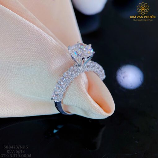 NHẪN NỮ VÀNG TRẮNG 10K(416)