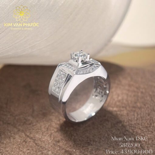 NHẪN NAM KIM CƯƠNG TỰ NHIÊN