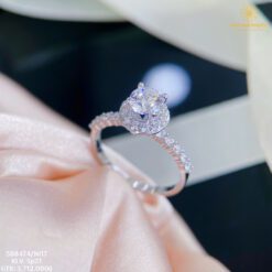 NHẪN NỮ VÀNG TRẮNG 10K(416)