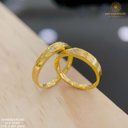 NHẪN CƯỚI VÀNG 14K(610)