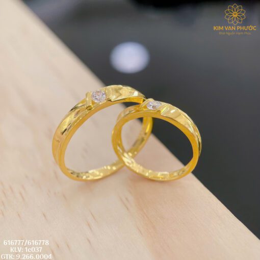 NHẪN CƯỚI VÀNG 14K(610)